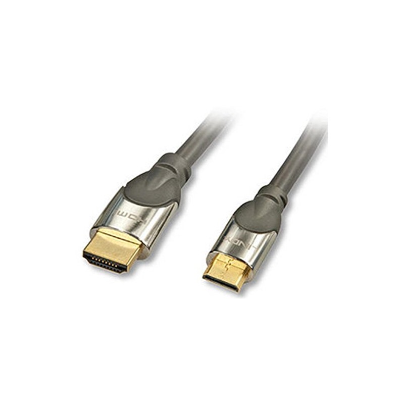 LINDY 41436 1m CROMO High Speed HDMI to Mini HDMI