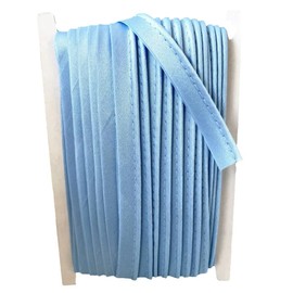 1.2CM*18M Piping Cord Trim Sky Blue Polyester Piping Cord Tape for Sewing Edge Trim