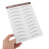 Vaguelly 3 Sheets Hair Like Eyebrow Stickers Natural Transfers for