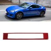 Left Drive Car Center Control Frame Carbon Fiber Decoration Fit