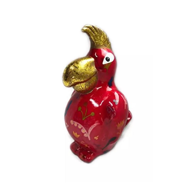 Pomme-Pidou - Money Bank - Coco the Parrot - Red