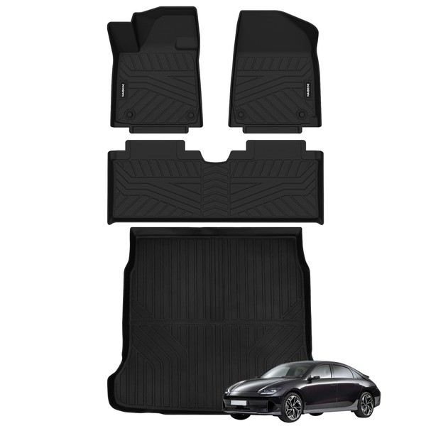 Naibeve Floor Mats for 2023 2024 Hyundai Ioniq 6 -