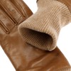Caridei Canvalo Leather Gloves with Cashmere Gloves Finger Gloves Lining,