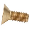 50Pcs Flat Hex Socket Screw M3 Pure Copper Countersunk Head
