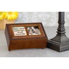 Cottage Garden Irish Road Petite Woodgrain Rope Trim Music Box