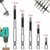 Unbranded 2SET High-Magnetic Screwdriver Drill Bit,Strong Magnetic Durability Drill Bit