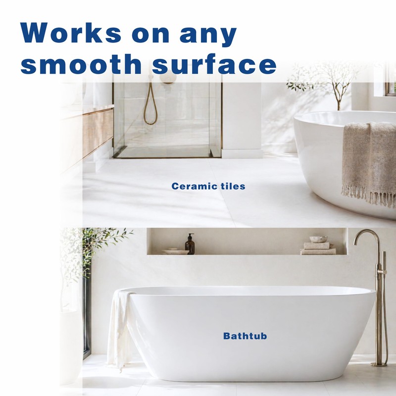 16 PCS Clear Non Slip Bathtub Stickers, Anti Slip Shower