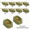 Fennoral 11PCS Carp Fishing Set - Inline Method Feeder with