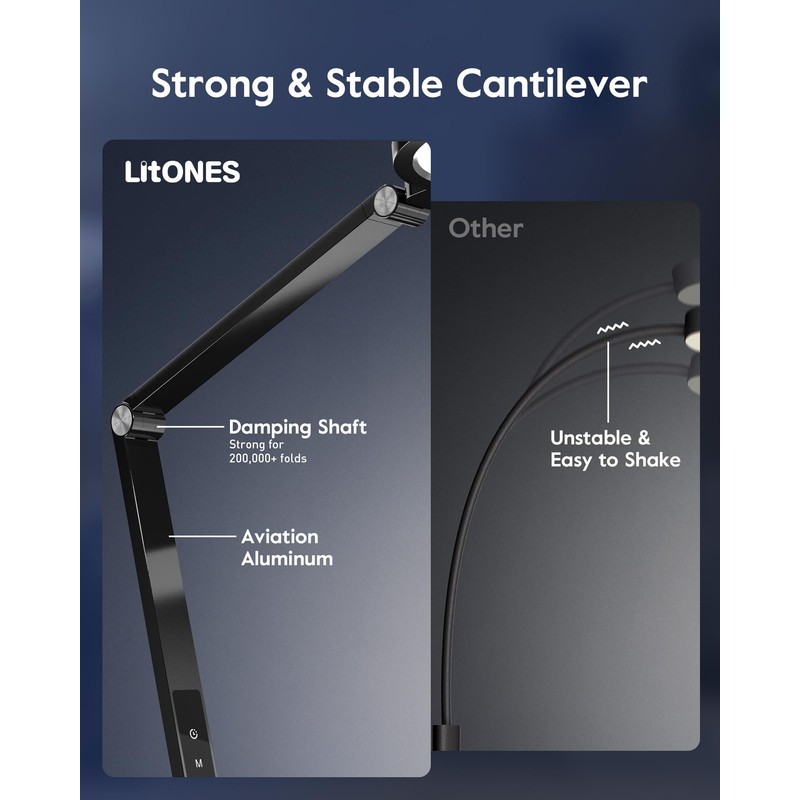 LED Floor Lamp for Office, 30 Lighting Modes Dimmable Standing