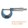 HARFINGTON Outside Micrometer 0-1" Measuring Tool 0.0001" Graduation Set