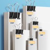 208 PCS Binder Clips Paper Clamps Assorted Sizes, Metal Paper