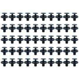 Hoypeyfiy 50pcs Push-Type Retainer Clips 90467-07201 Splash Shield Push-in Style Clips Replacement for Toyota & Lexus Engine
