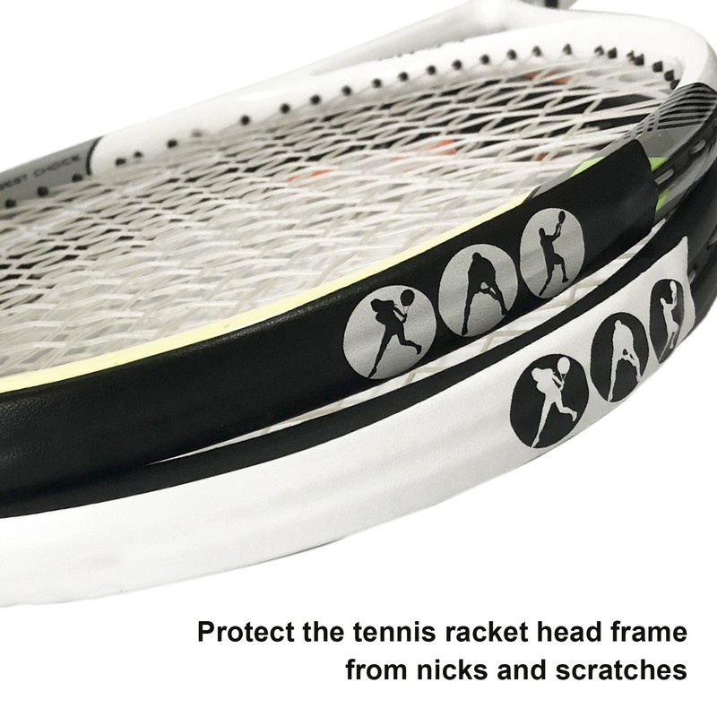 Tennis Racket Head AntiScratch Tape Racket Head Frame Guard PU