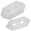 OLFA Matte Cutter 45 Degree Replacement Blades, Pack of 5