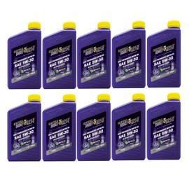 Royal Purple 5W-30 Synthetic Motor Oil Case (10 Quarts)