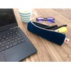 [NIPPONSEAL] Moquette Pencil Case, Blue Railway Goods, Pencil Case, Zarashi