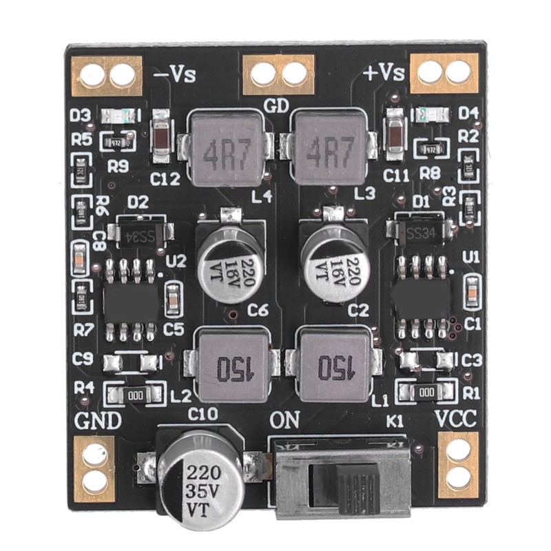Regulated Power Module Adjustable Positive Negative Power Supply Converter Board