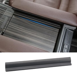 Zacxoxsr Center Console Armrest Box Cover Anti-Falling Blocking Bar for Toyota Sienna 2021 2022 2023 2024 Accessories (2. Brown Wood Grain)