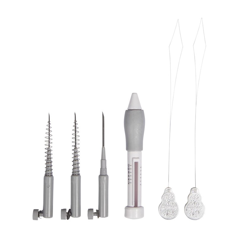 Rayher Embroidery Pen Set for Needle Punching, Adjustable Needle Punch