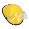 Fire Rescue Helmet with Face Shield Flame Retardant Adjustable Shock