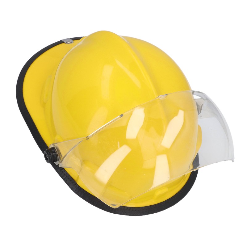 Fire Rescue Helmet with Face Shield Flame Retardant Adjustable Shock
