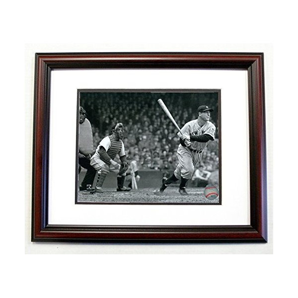 Lou Gehrig NY Yankees 8x10 Photo 11x14 Cherry Frame #127