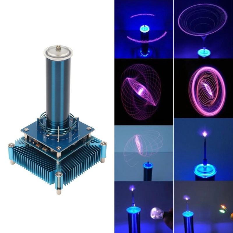 Music Coil Desktop Toy Plasma Loudspeaker Arc Generator Wireless Transmission
