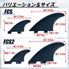 TIGRE BLANC Surf Board Fins Twin Stabilizer Mid Length General