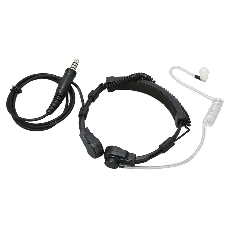 U94 PTT and Throat Control Headset Noise Reduction Walkie Talkie