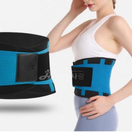 Health Corset Sports Abdominal Pressure Weightlifting Waist Protector Size M 2ea