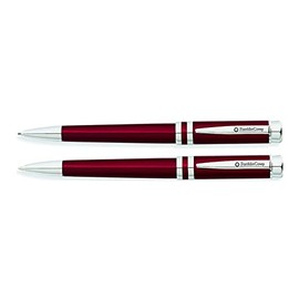 Cross Franklin Covey Freemont Ballpoint Pen/Mechanical Pencil (0.9 mm) Red Lacquer