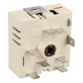 LUTH Premium Profi Parts Dual Circuit Energy Control Switch Clockwise Compatible with EGO 50.55021.100 5055021100 Cooker Hob