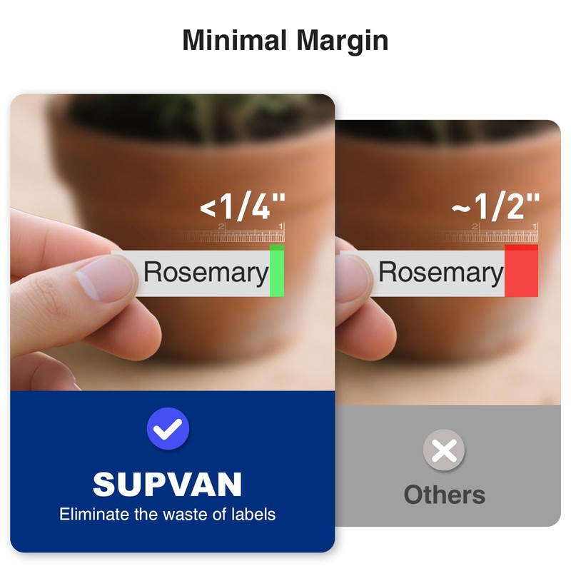 SUPVAN G15M Mini Portable Label Maker Machine with Heat Shrink