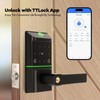 Bamberg Keypad Smart Door Lock with Handle: Keyless Entry Deadbolt