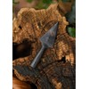 Combat Lace, hand-forged Arrowhead W Arrow Medieval LARP Live Action