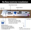 Malida 1/4 inch quick connector fittings Flow Restrictor for RO
