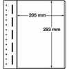 LEUCHTTURM1917 Leuchtturm 323730 Sheets in White-LB, 1 division, 205x293 mm