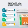 tabcast-94 94% Alumina Dense Castable Refractory Cement 22 Lbs.