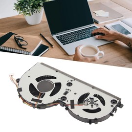 Annadue Laptop CPU Cooling Fan Replacement for Lenovo Ideapad L340 Gaming Laptop L340-17IRH L340-15IRH Series ND85B24-18K01 DC28000E1D0 DTA3 DFS5K12214161D