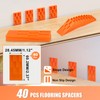 CNQLIS Laminate Flooring Tools, 65 Pieces lvp Installation kit with