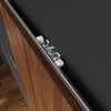 FINOSEN 32inch Concealed Sliding Barn Door Hardware with Soft Close