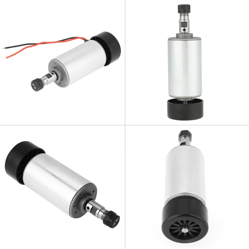 300W 52mm DC 48V CNC Spindle ER11 Air Cooled Motor
