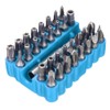 33pcs Tamper Proof CRV6150 Screwdriver Bit Set with Magnetic Holder