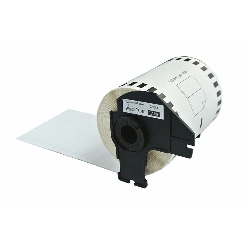 Brother Compatible Continuous Labels for Brother DK-2243 (4”x 100ft) QL