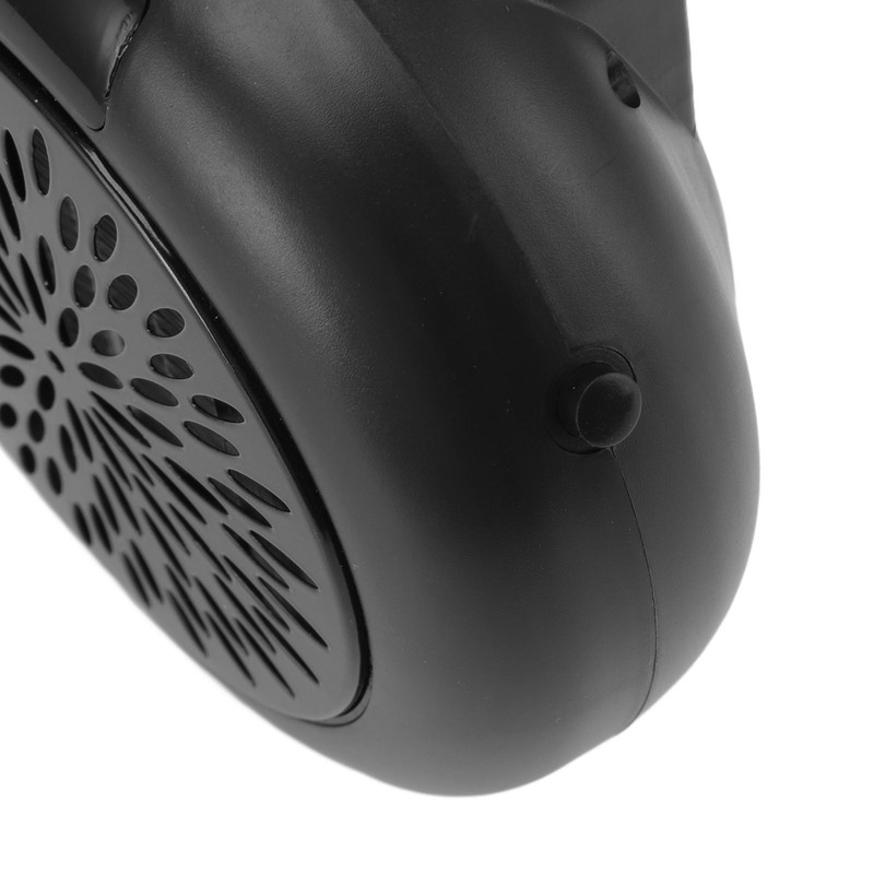 Black Electric Heater Mini Rapid Heating Simple Operation Table Electric