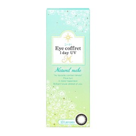 【遠視用】アイコフレワンデーUV【10枚入 ナチュラルメイク PWR +1.00】カラコン 度あり EYE coffret 1day UV