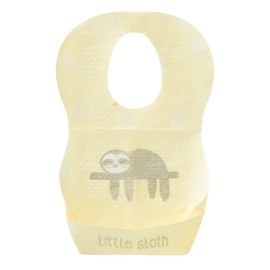 Hapipana Disposable Bib, Baby Apron, Bib, Kids' Meal Apron, Children, Meal, Boys, Girls, Baby, Triple Waterproof, Paper Apron, Going Out, Portable, Convenient, Washing Not Required, Individually