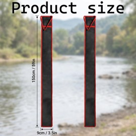 2 Pcs Fishing Rod Bag, Fishing Rod Bags for Fishing, Protective Rod Cases