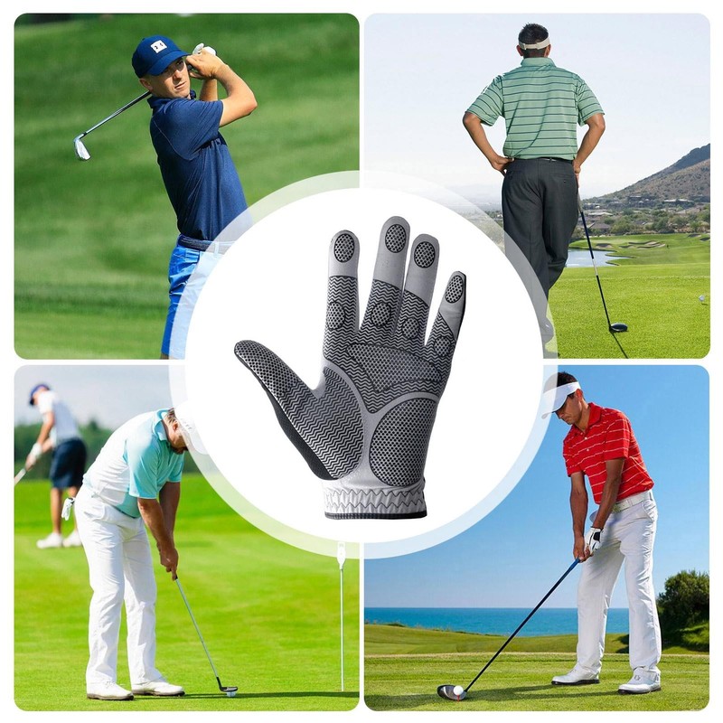 Breathable Golf Gloves - Single Non-Slip Left Hand Gloves,Machine Washable