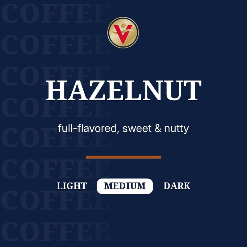 Victor Allen's Coffee Hazelnut Flavored, Medium Roast, 80 Count, Single